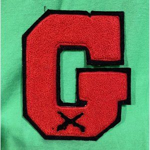 Vintage Letterman Patch UGA Georgia Bulldogs Shooting Team Crossed Rifles 1970